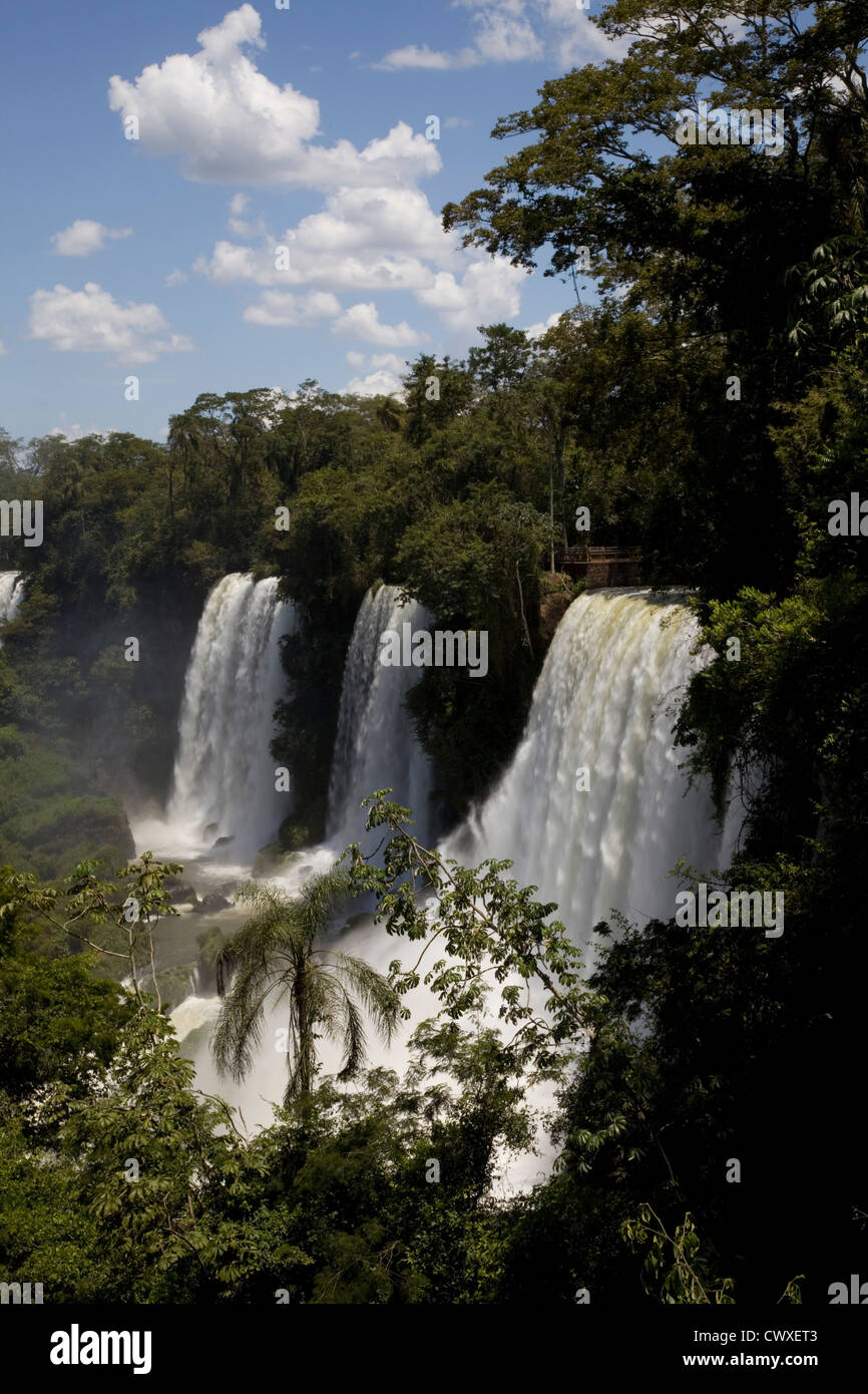 Iguazu falls, Misiones, Argentina Stock Photo