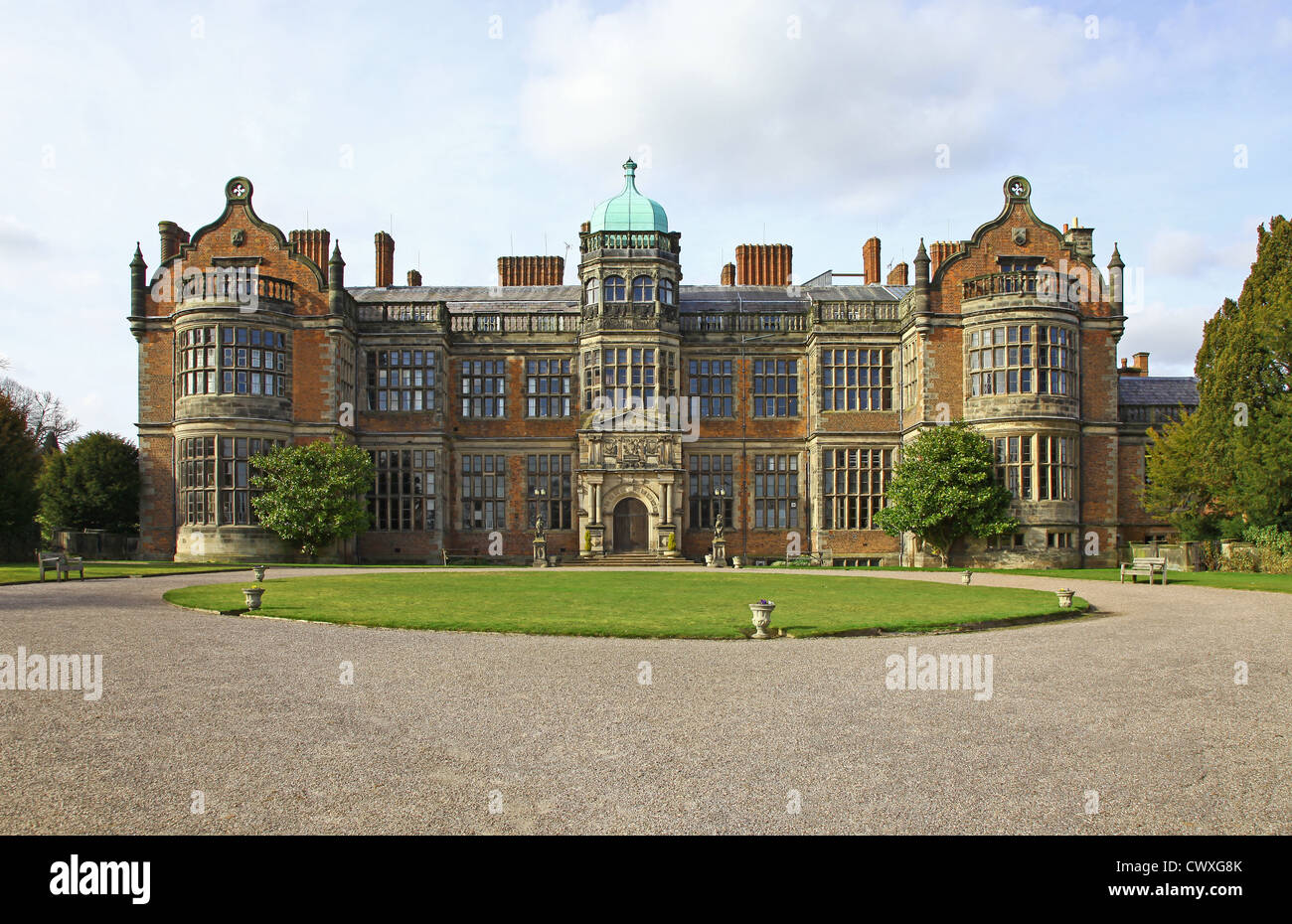 Ingestre Hall stately home or country house near to Stafford Staffordshire England UK Stock Photo