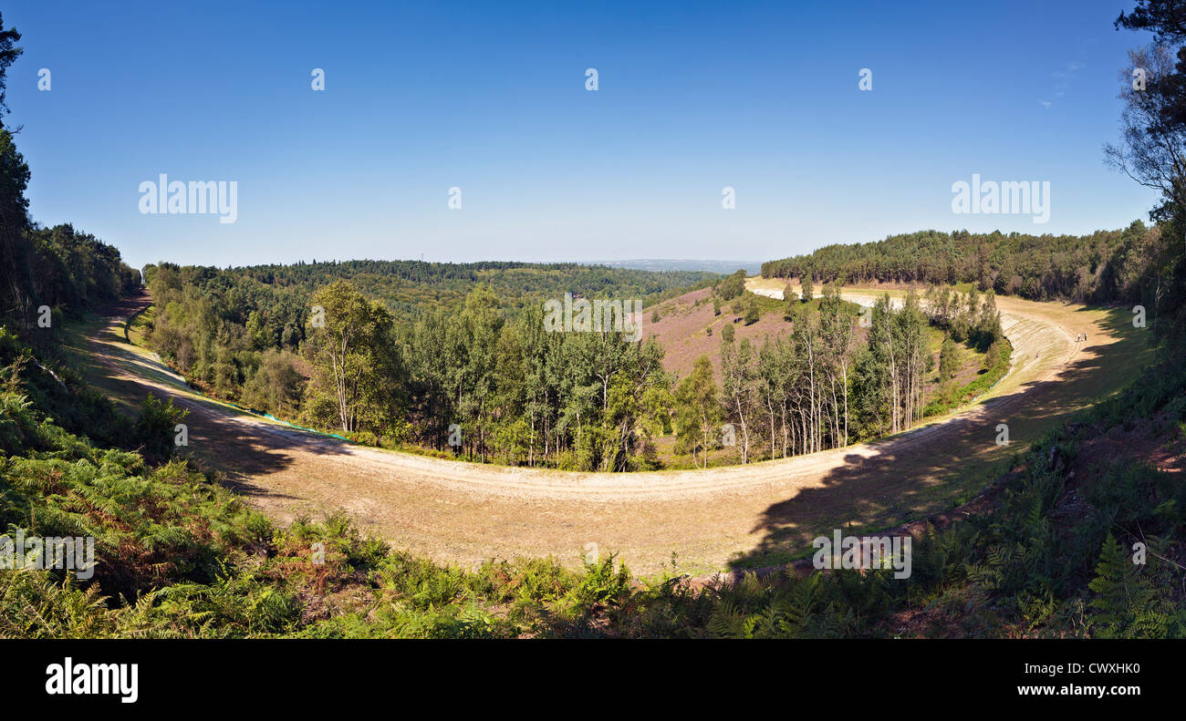 The location of the old A3 London to Portsmouth road at Hindhead