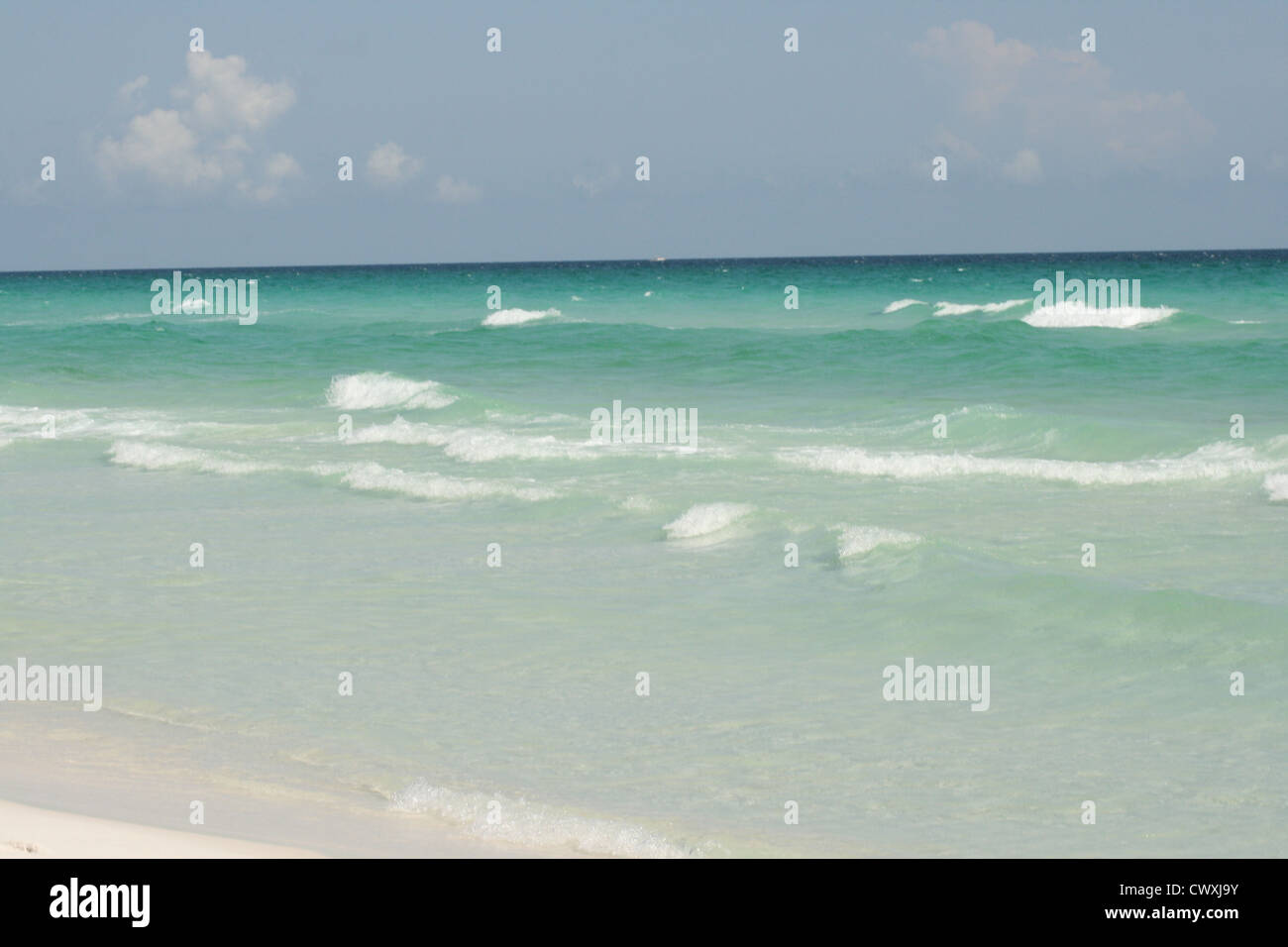 panama city beach florida gulf coast emerald seas crystal clear water