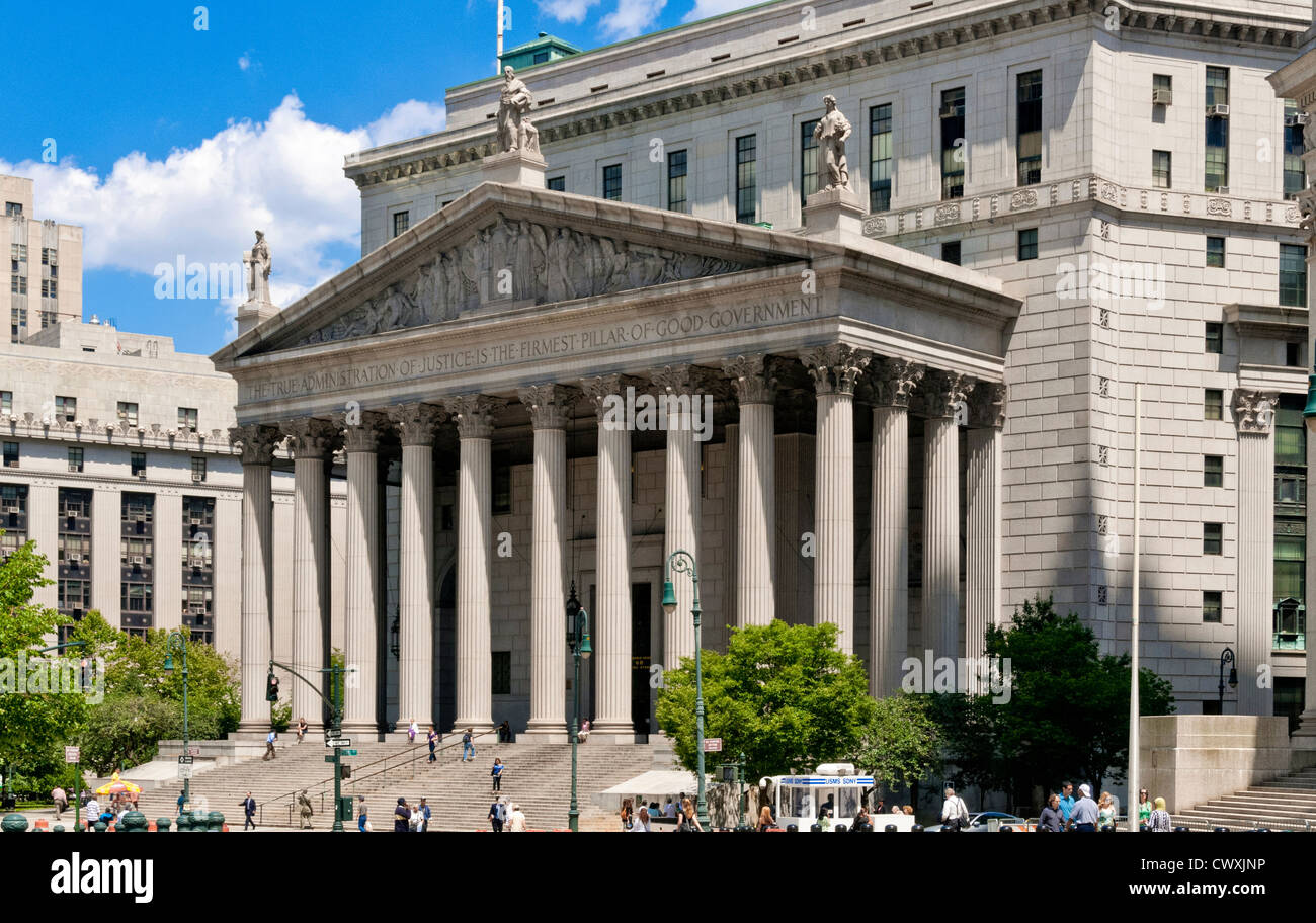 United States Supreme Court building New York County Courthouse New