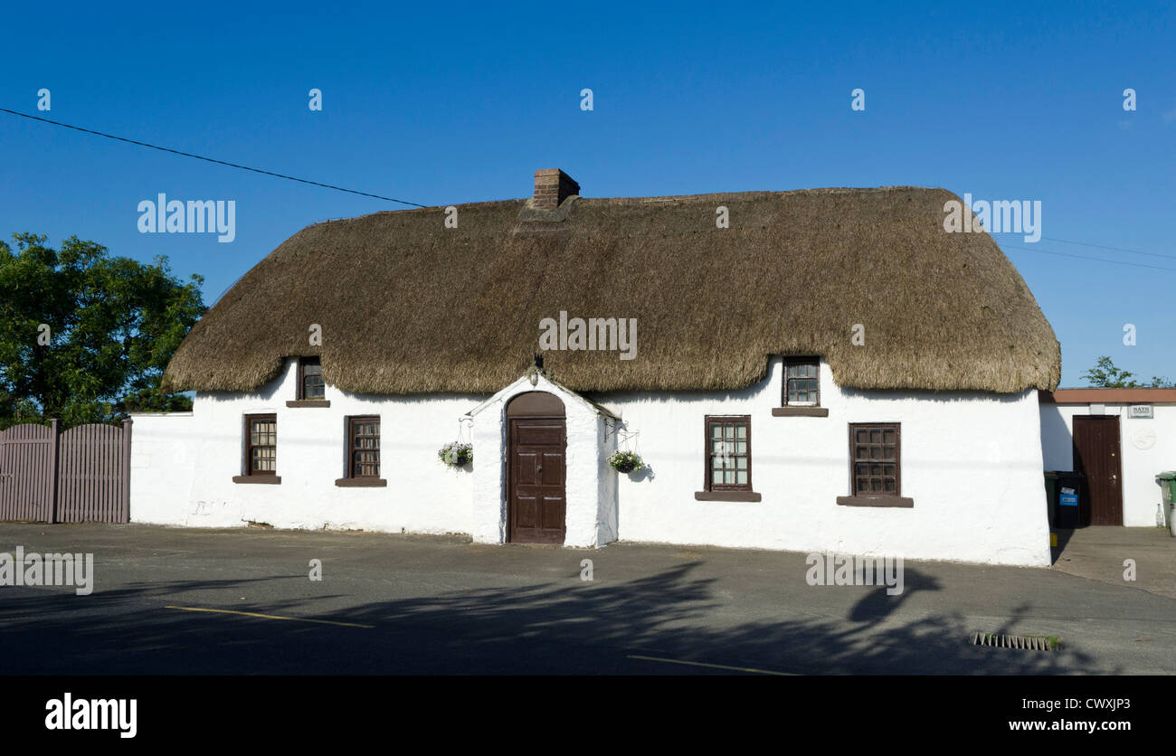 Thatched house, County Wexford, Republic of Ireland Stock Photo
