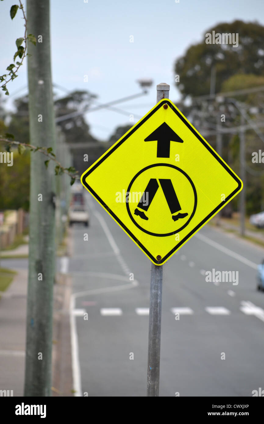 Pedestrian crossing sign isolated hi-res stock photography and images -  Alamy