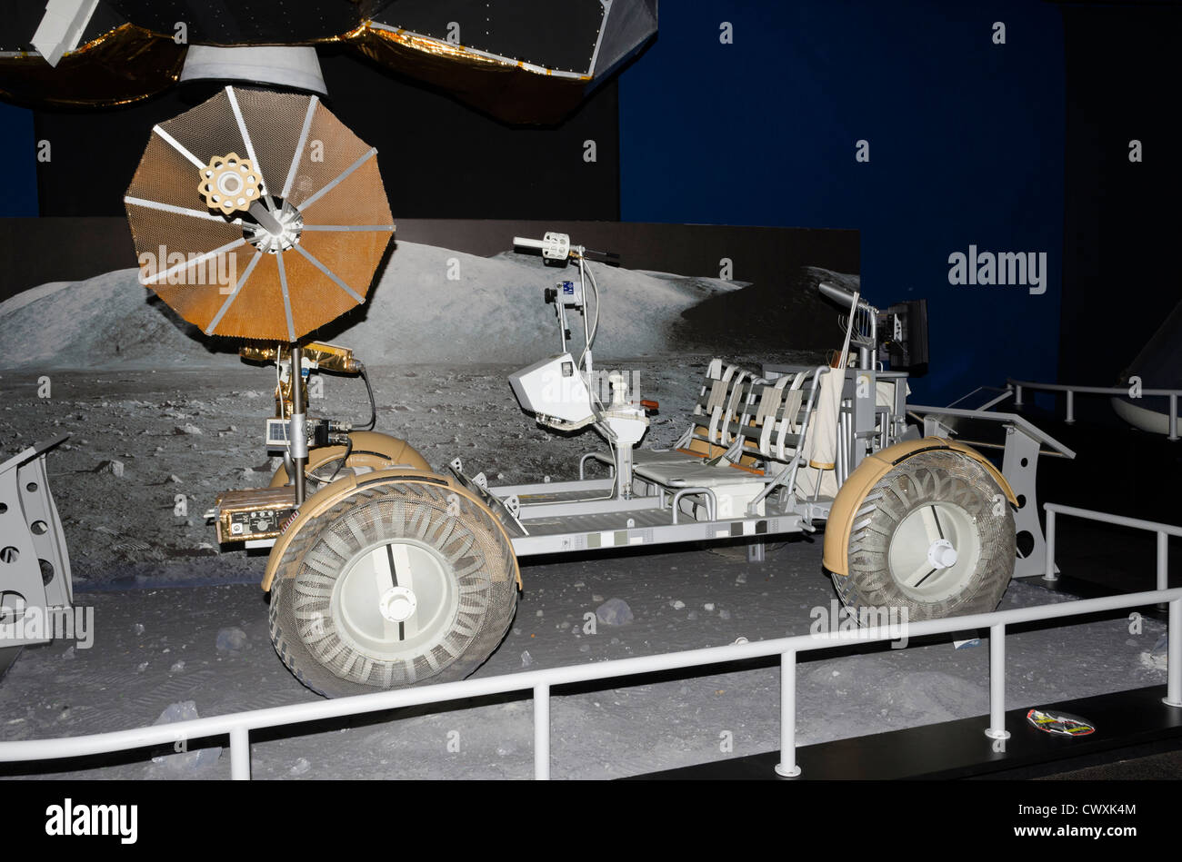 Moon Buggy at the Museum of Flight, Seattle, USA Stock Photo