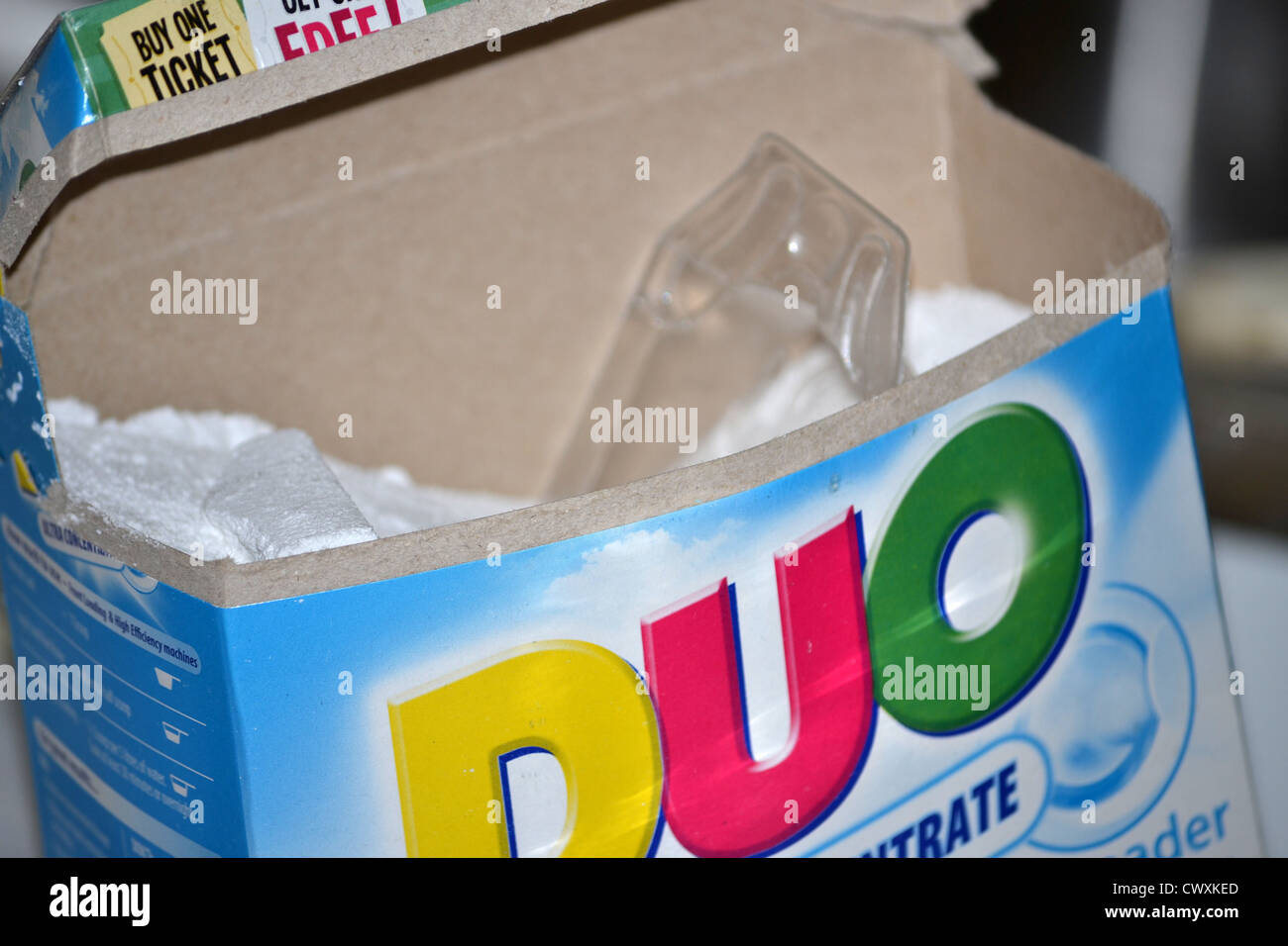 washing powder box