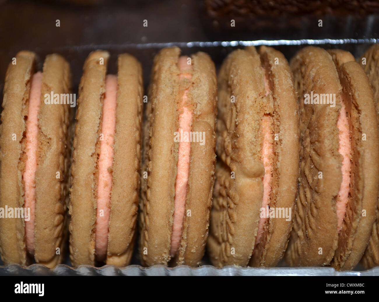arnott's orange slice cream biscuits Stock Photo Alamy