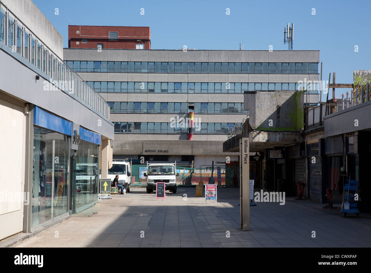 Corby town centre Stock Photo