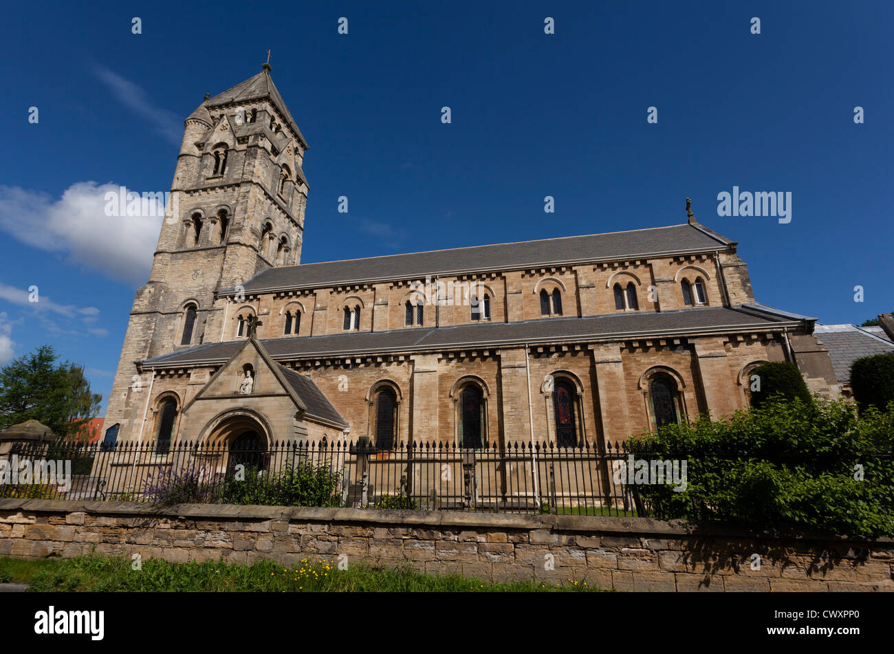 St. Edward, King & Confessor Roman Catholic Church in the village of Clifford, near Boston Spa. Stock Photo