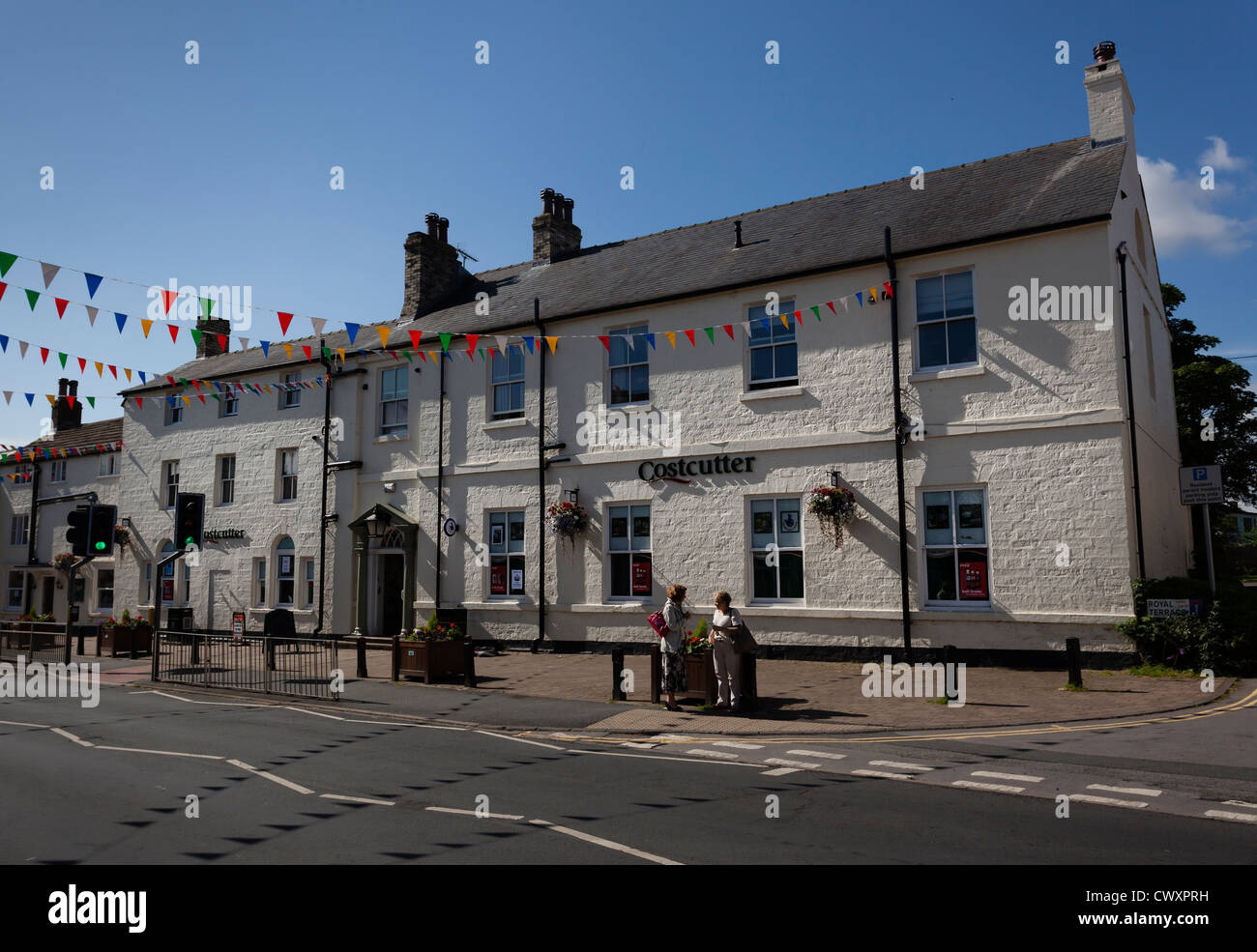 Boston Spa High Street. Boston Spa is a village on the River