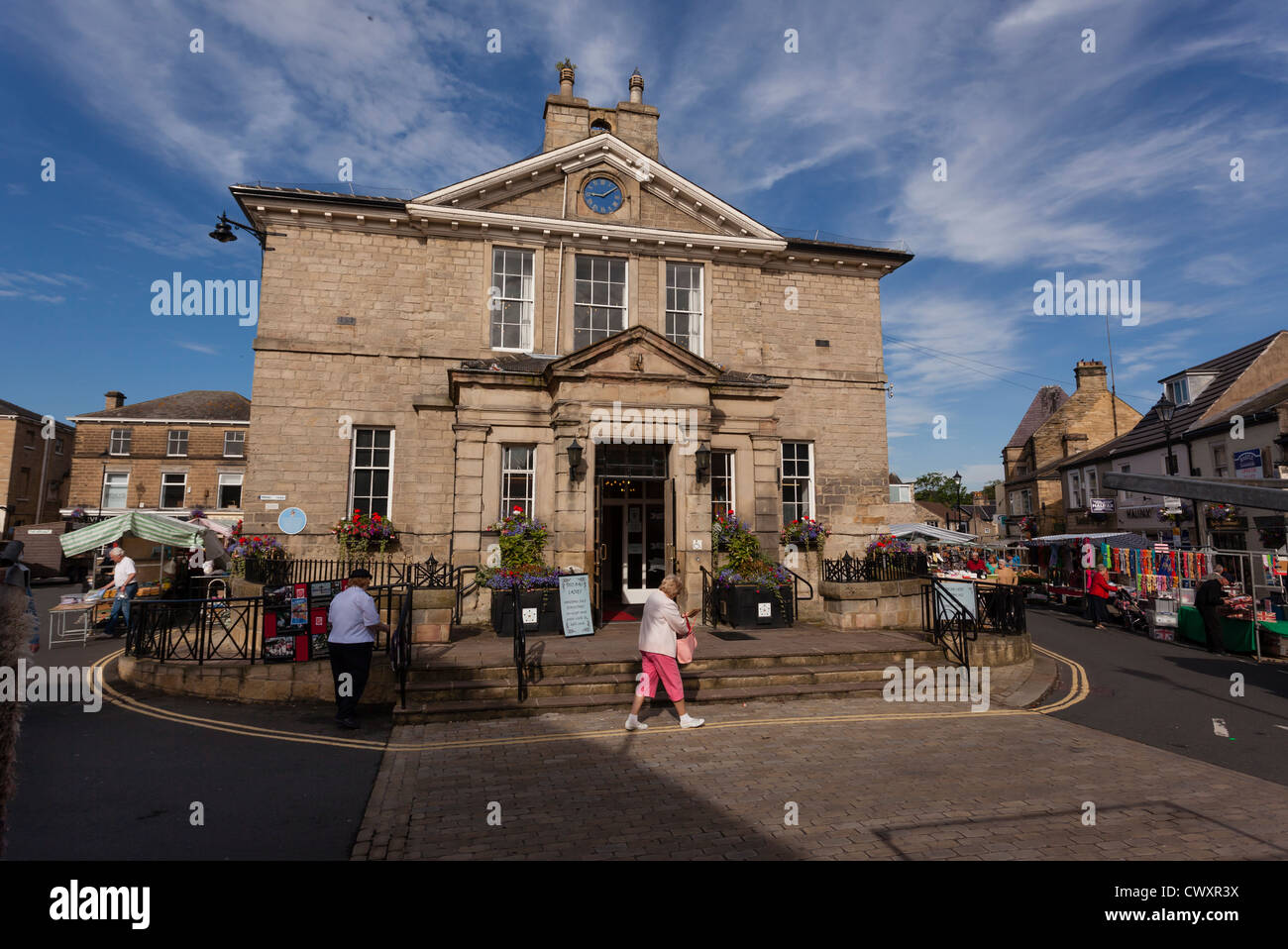 Wetherby Town Hall, built in 1845, the building housed the town's ...