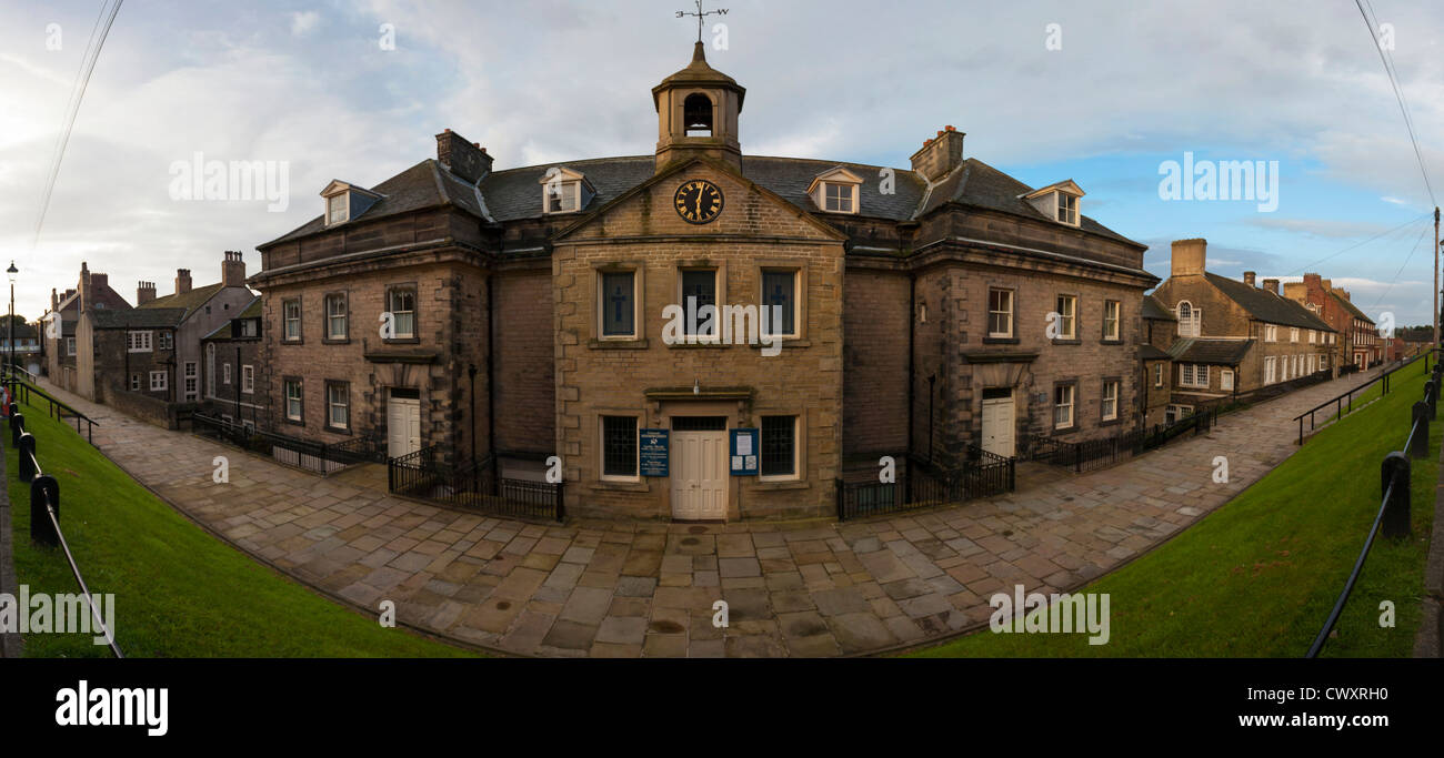 Fulneck Moravian Settlement, near Leeds Stock Photo Alamy