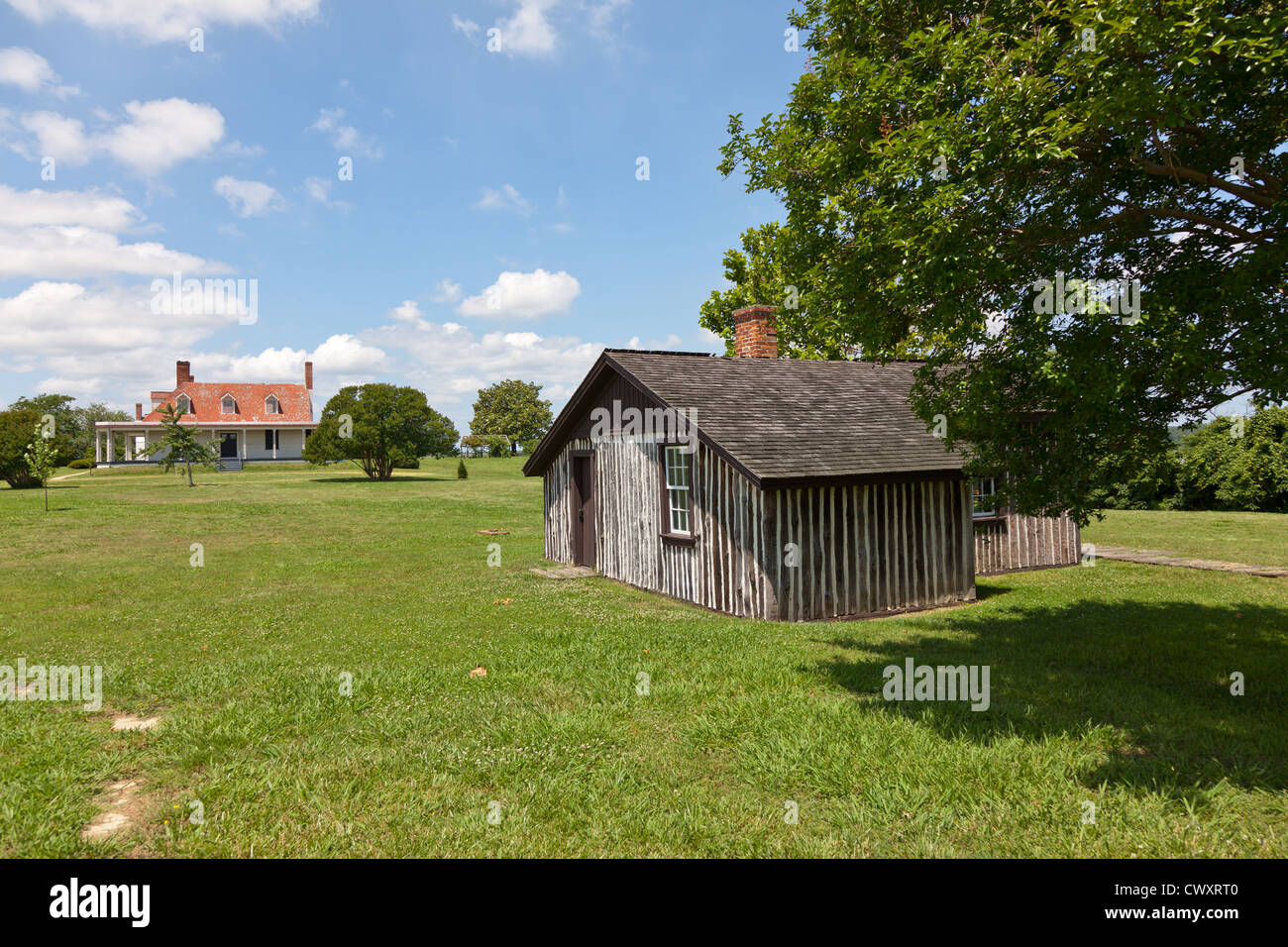 Grant's Headquarters at City Point in Hopewell, Virginia. Part of the