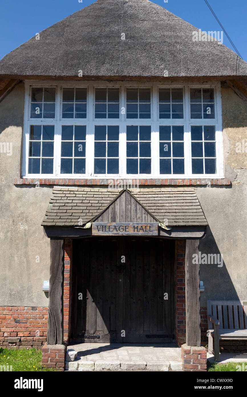 The Village Hall, converted from a barn, Briantspuddle, Dorset Stock