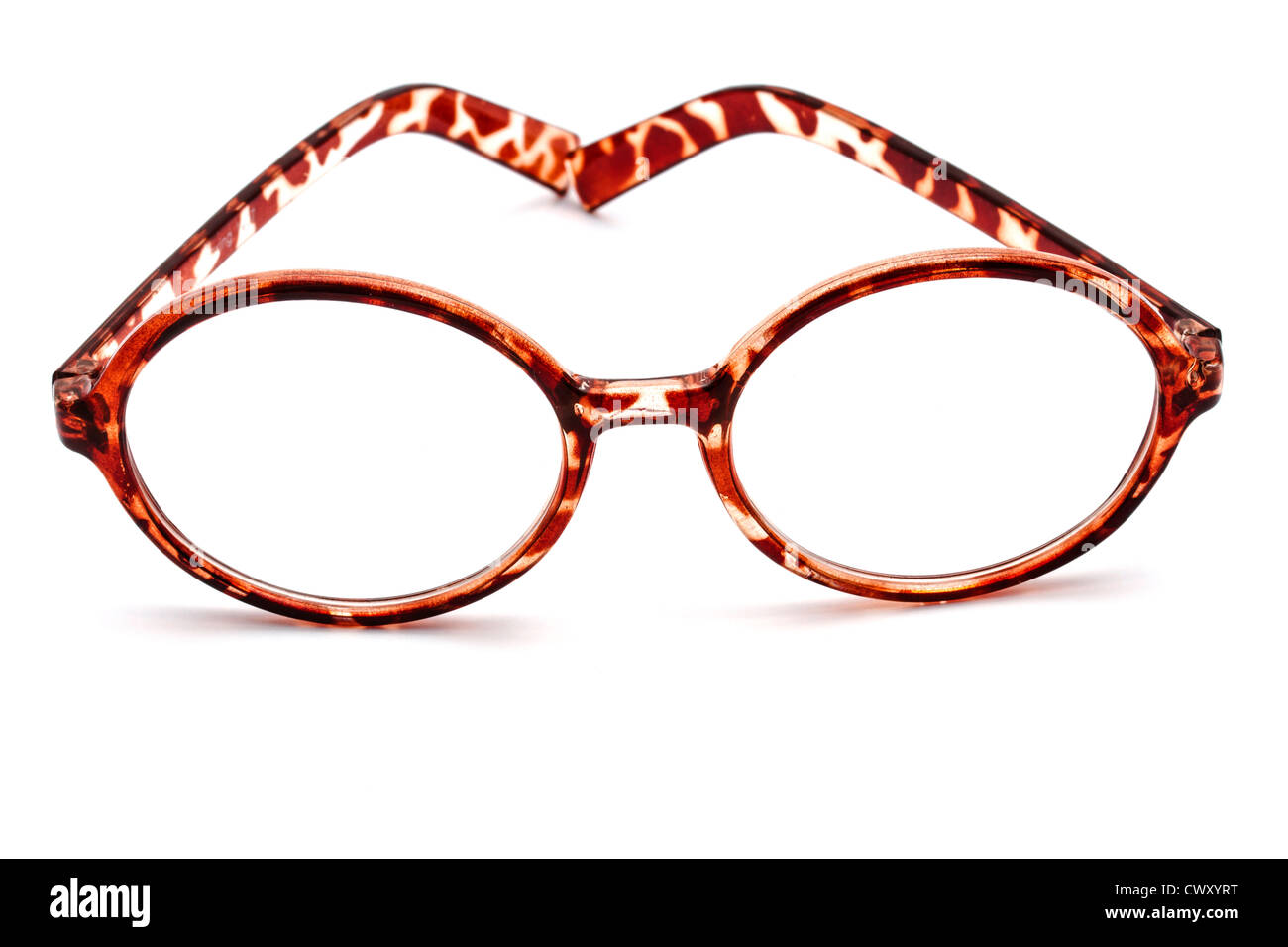 Beautiful glasses isolated on white background Stock Photo - Alamy