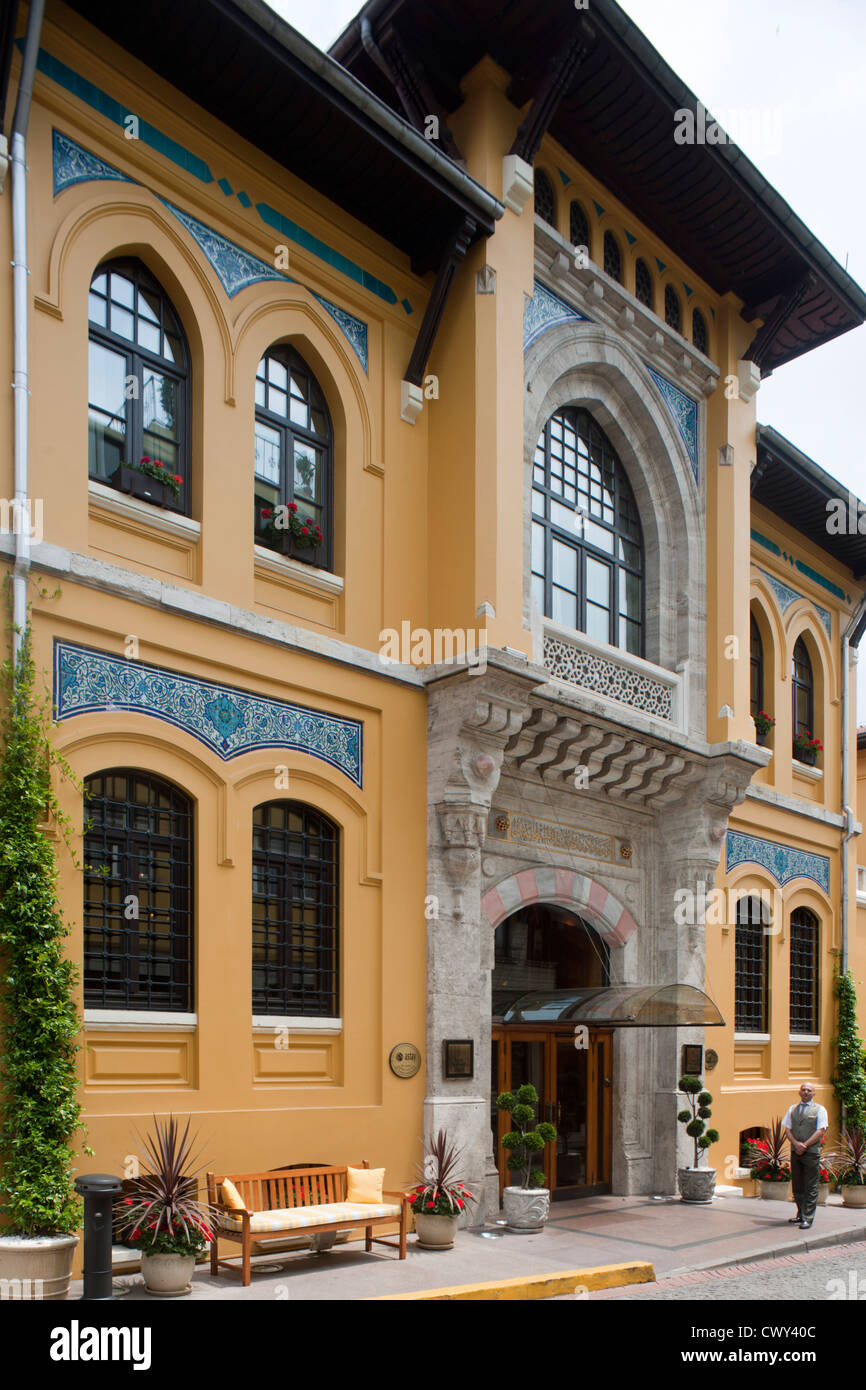 Türkei, Istanbul, Sultanahmet, Four Seasons Hotel Sultanahmet im Gebäude des ehemaligen Gefängnisses Stock Photo
