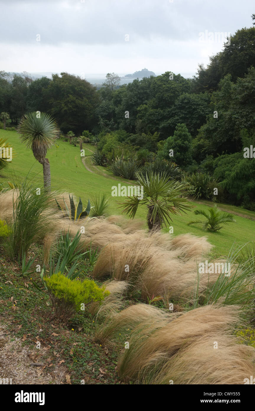Tremenheere Sculpture Gardens, West Cornwall Stock Photo Alamy