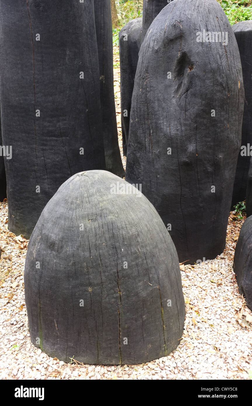 Tremenheere Sculpture Gardens, West Cornwall Stock Photo Alamy