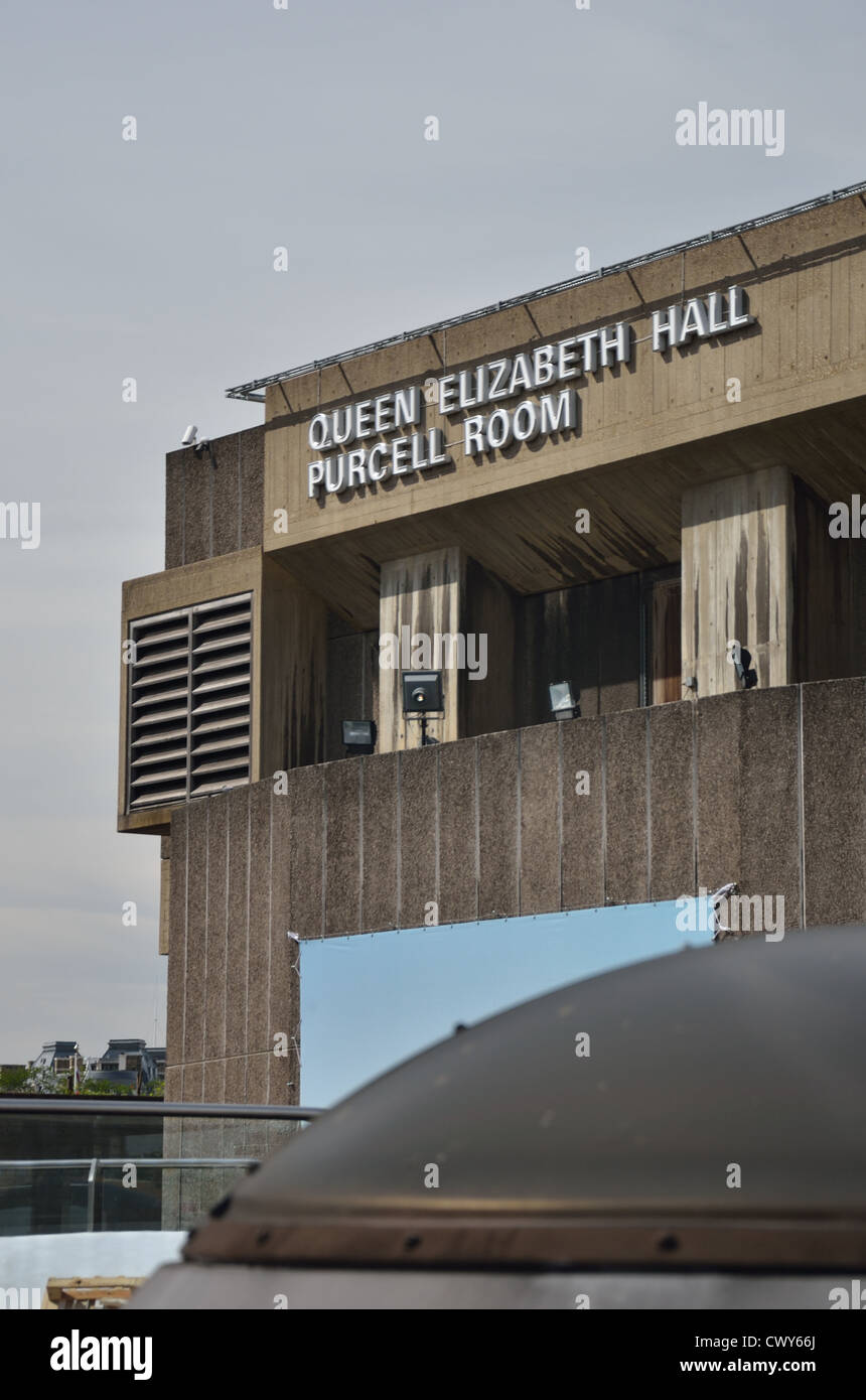 queen elizabeth hall purcell room london Stock Photo