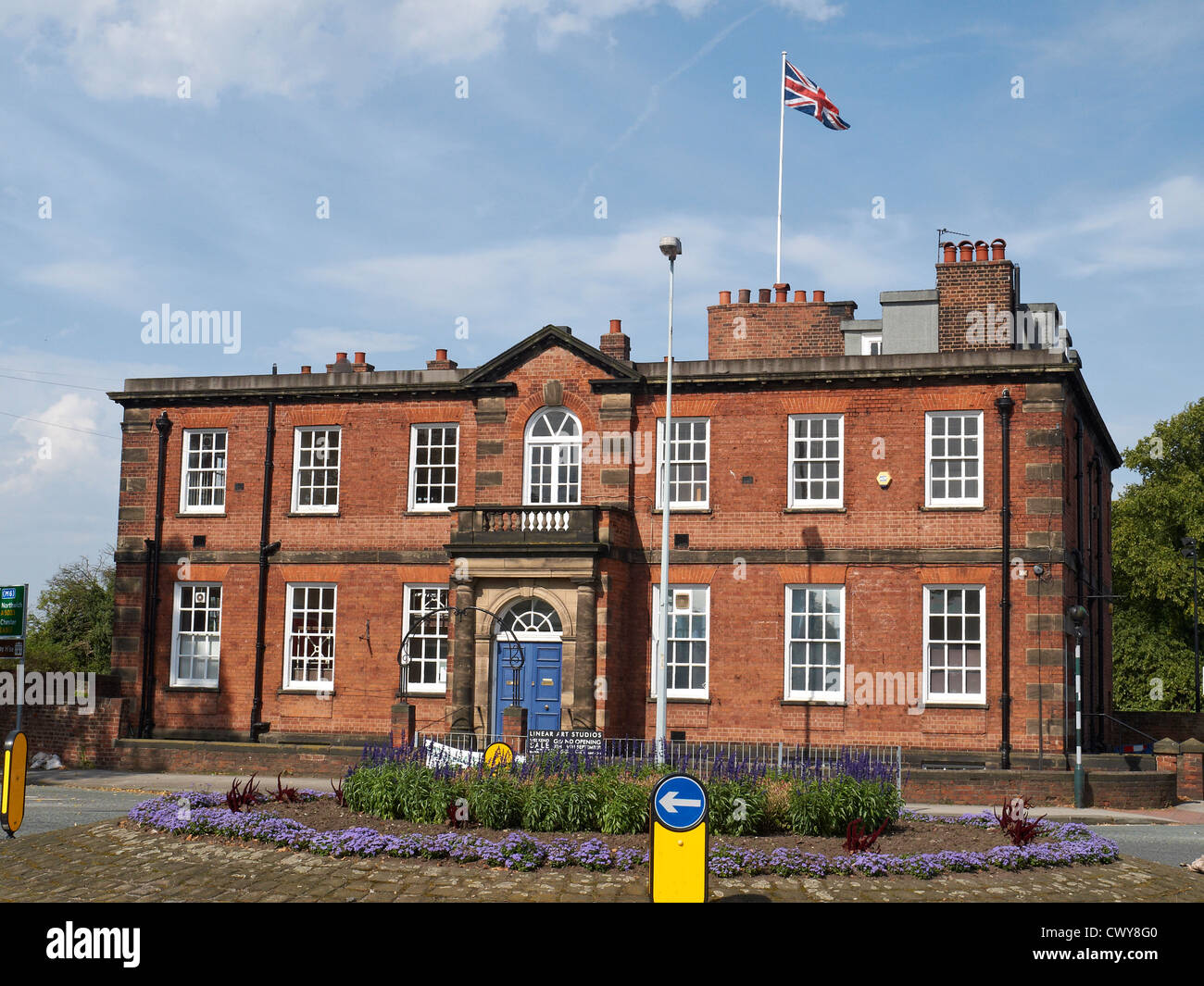 Conservative club on Manchester Road in Knutsford Cheshire UK Stock Photo