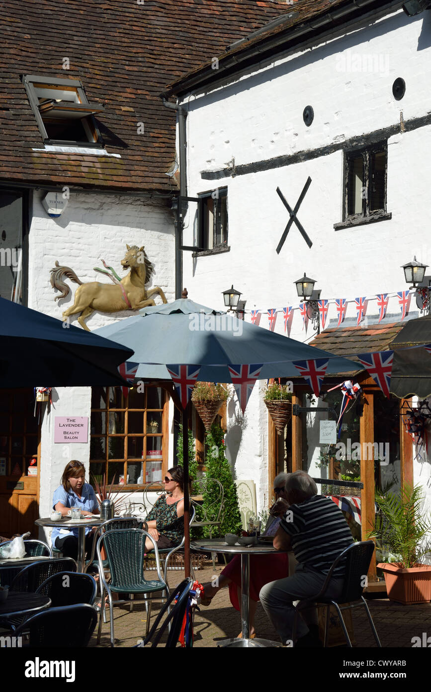 Old Kings Head Court, High Street, Dorking, Surrey, England, United