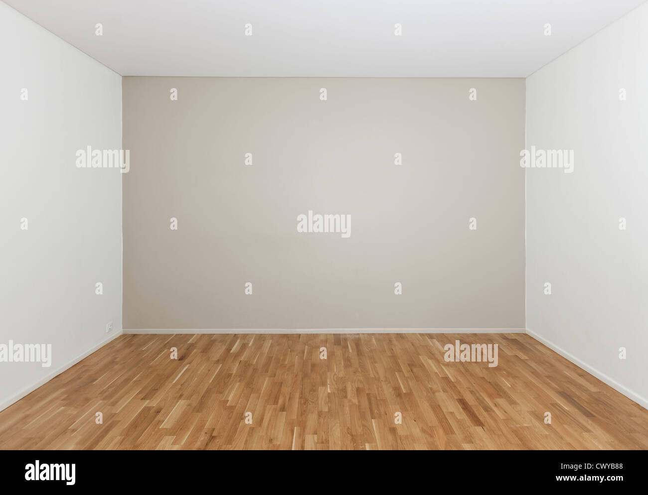 Empty room in a modern house Stock Photo - Alamy