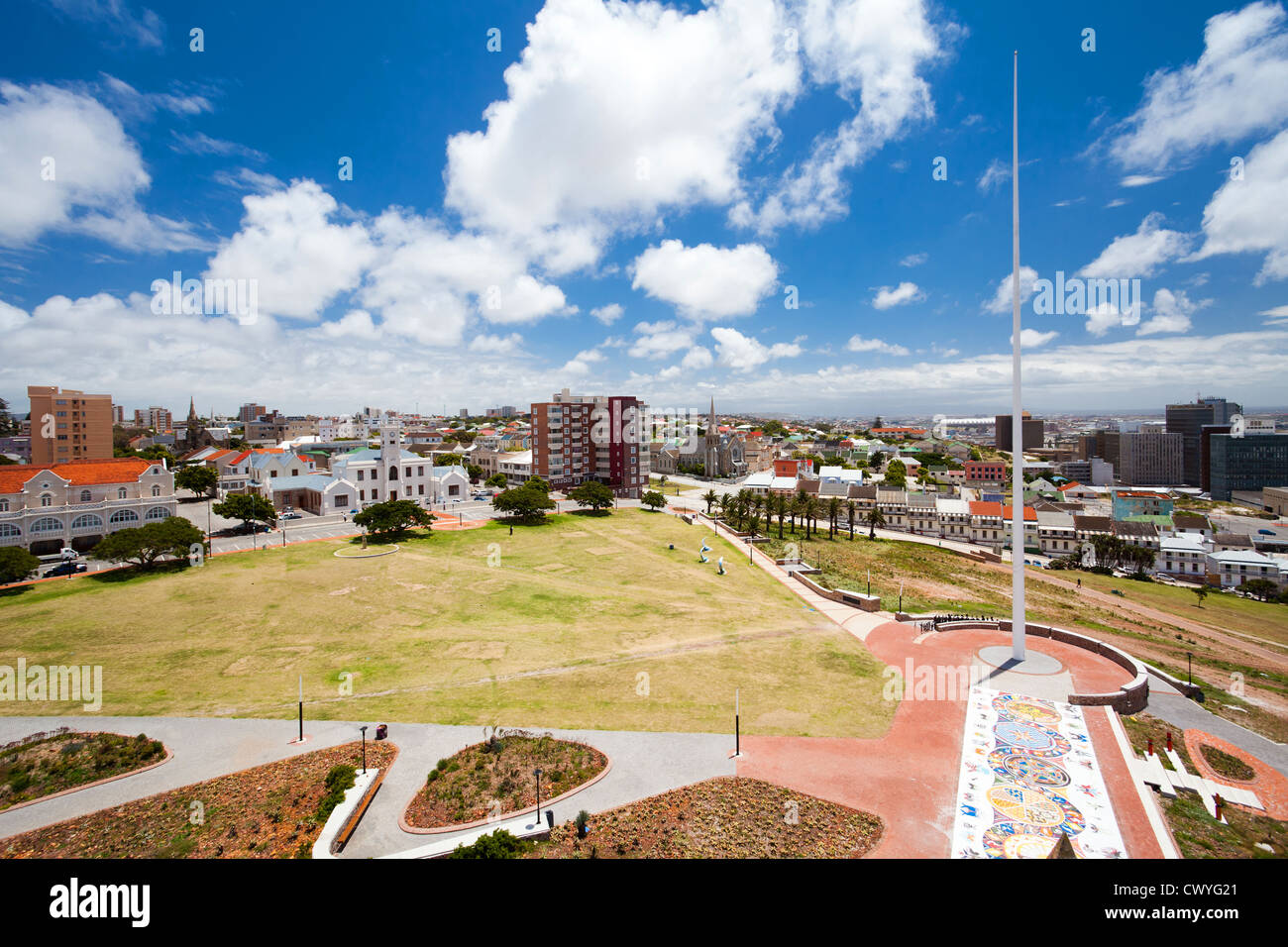 cityscape of PE, South Africa Stock Photo