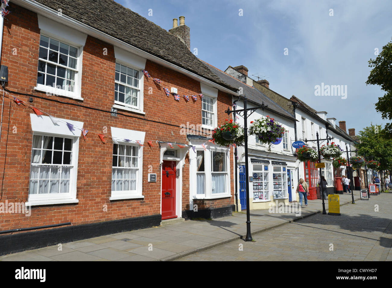 High Street, Royal Wootton Bassett, Wiltshire, England, United Kingdom