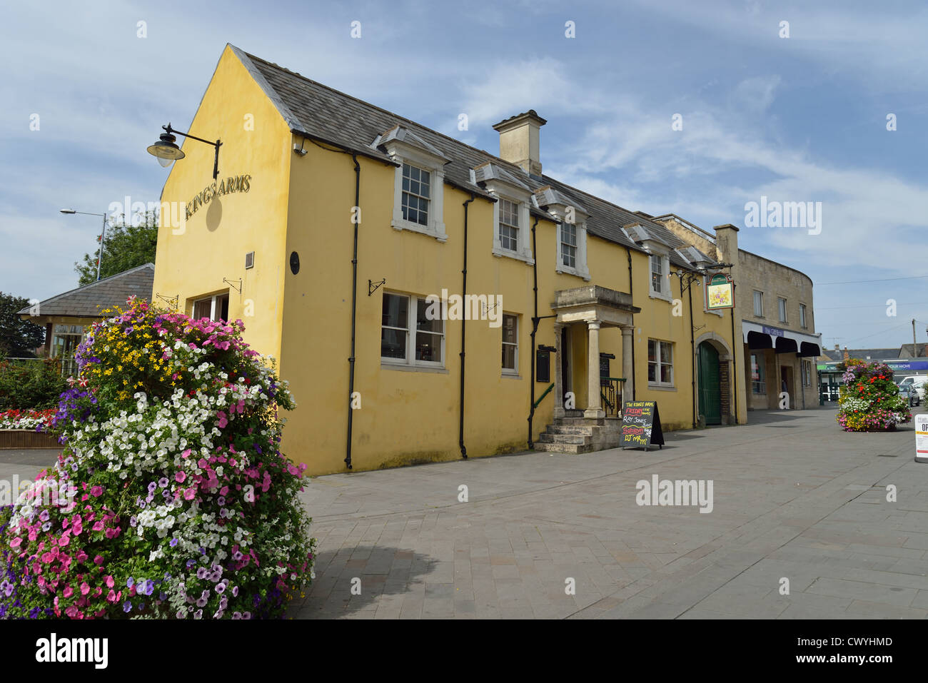 Kings Arms Pub Oxford England UK Stock Photo - Alamy