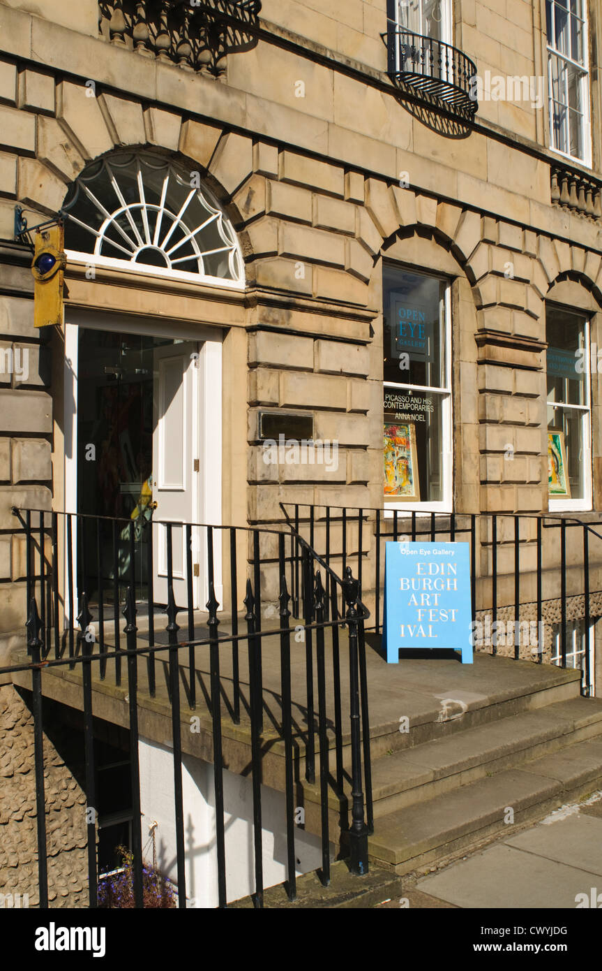 The Open Eye Gallery, Abercromby Place, Edinburgh Stock Photo Alamy