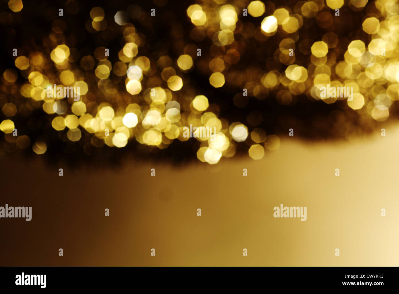 Golden blurs bokeh hi-res stock photography and images - Alamy