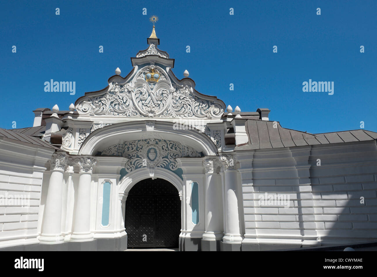 Rear entrance, St Sophia Cathedral, Kiev, Ukraine, Europe Stock Photo