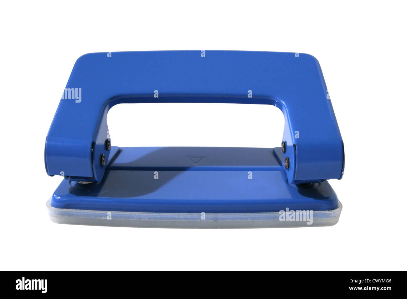 Hole puncher isolated on a white background Stock Photo Alamy