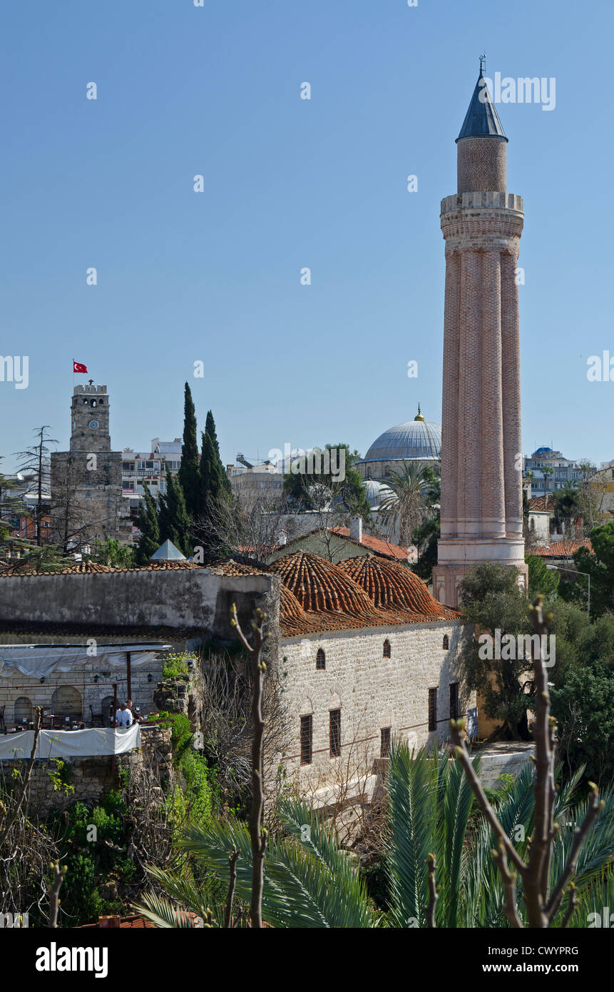 Yivli mosque, Antalya, Turkey, Asia Stock Photo
