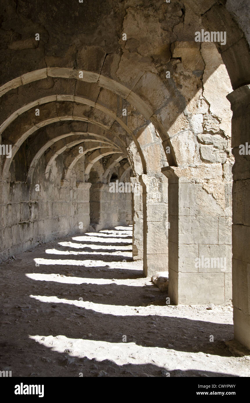 Amphitheare, Aspendos, Antalya, Turkey, Asia Stock Photo
