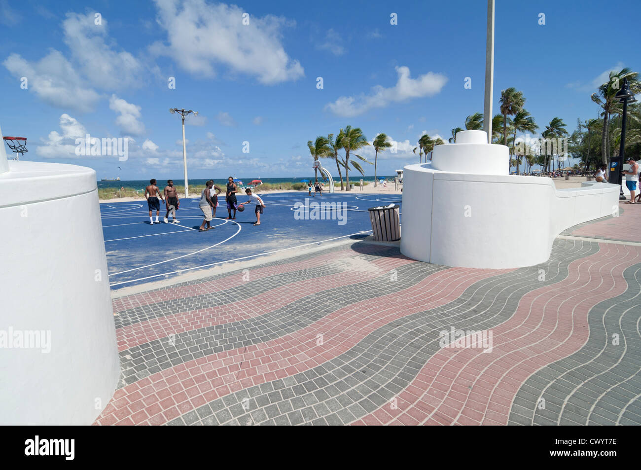 Ft Lauderdale Beach Florida and it's popular South Beach Park
