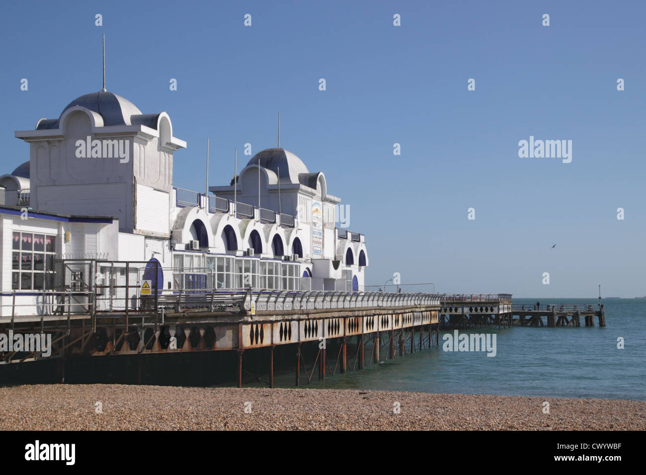 South Parade Pier Southsea Portsmouth Hampshire Stock Photo