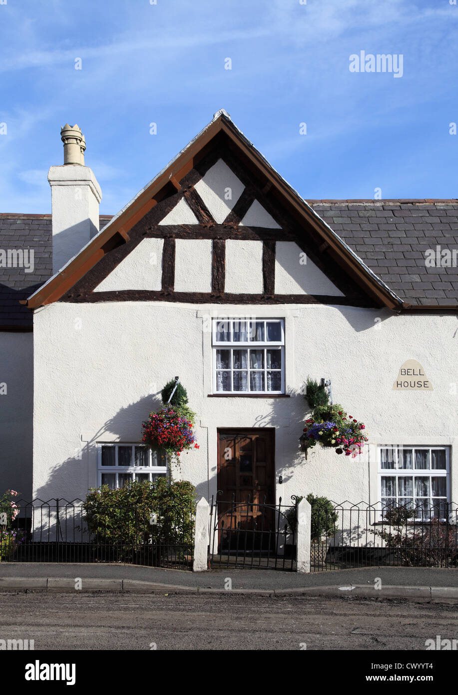 Bell House, Caerwys, Flintshire, Wales UK Stock Photo Alamy
