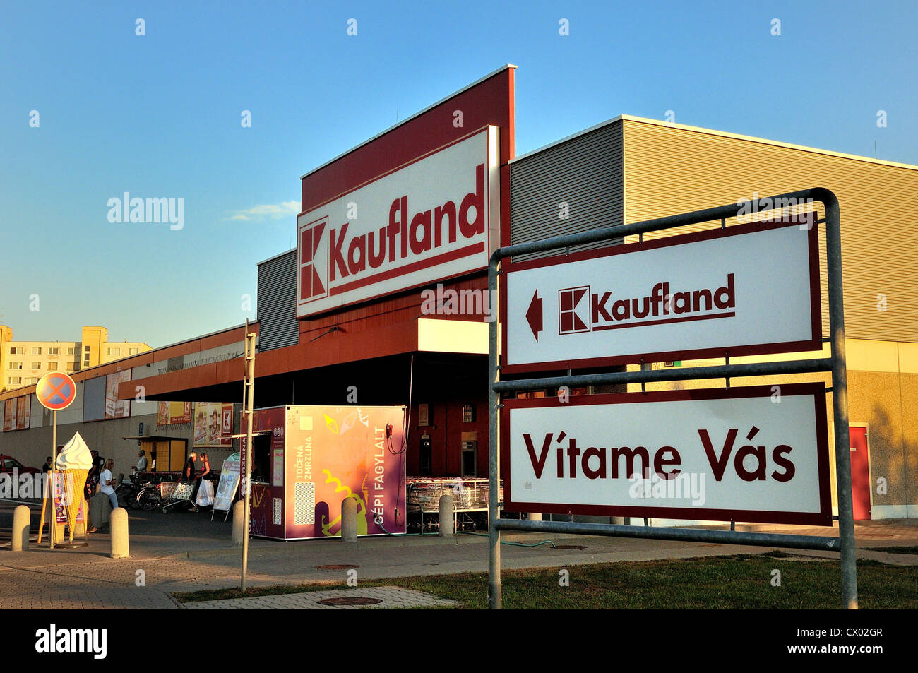 Kaufland supermarket in slovakia hires stock photography and images