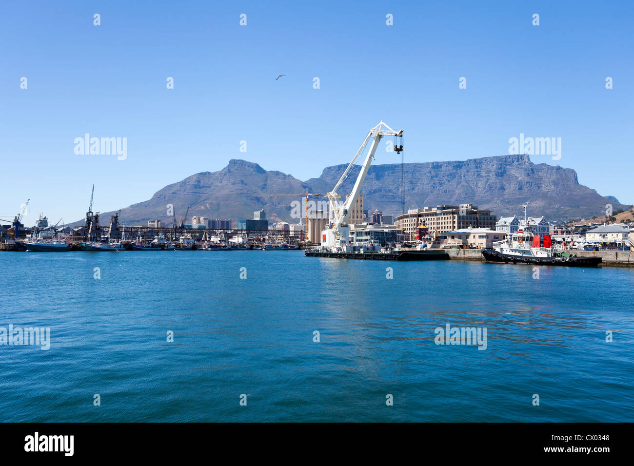 cape town waterfront and harbour Stock Photo