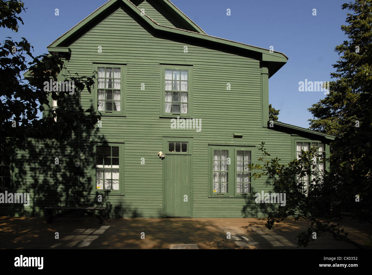Dr Wilfred Grenfell's house in St Anthony, Newfoundland Stock Photo Alamy