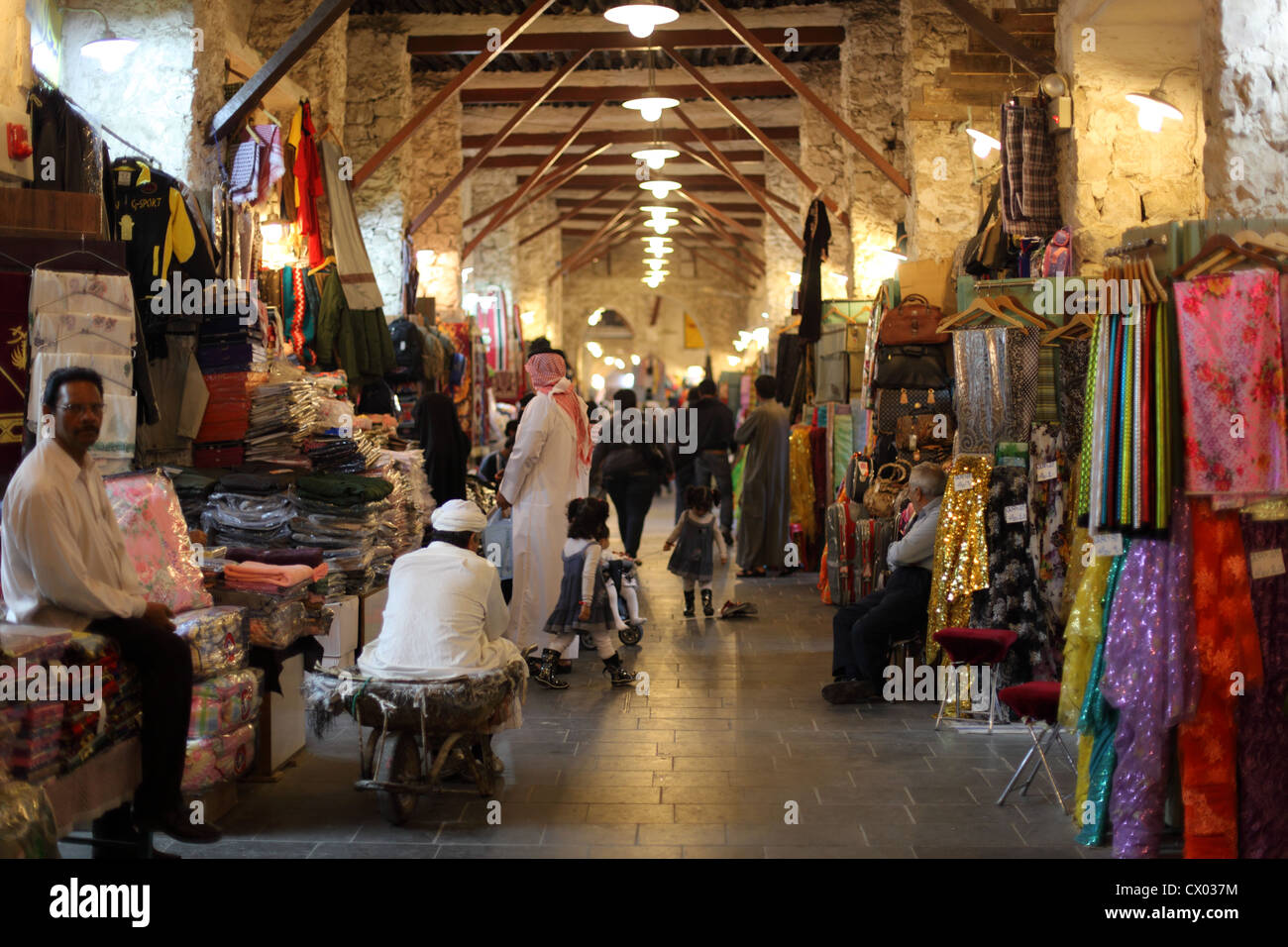 Qatar market hires stock photography and images Alamy