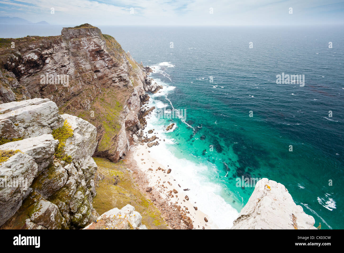 scenery of cape point, south africa Stock Photo