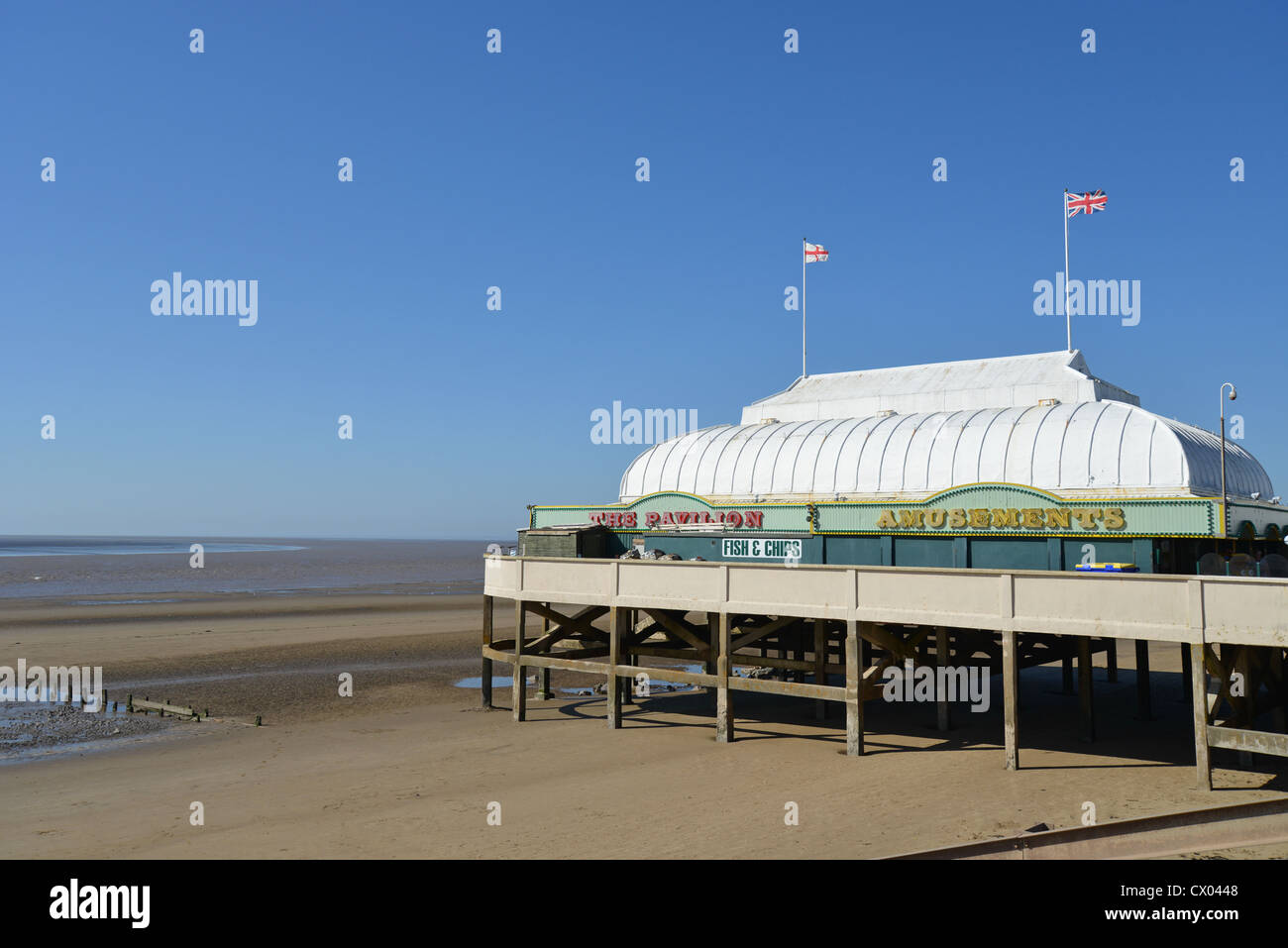 BurnhamOnSea Pier on the Esplanade, BurnhamonSea, Somerset, England