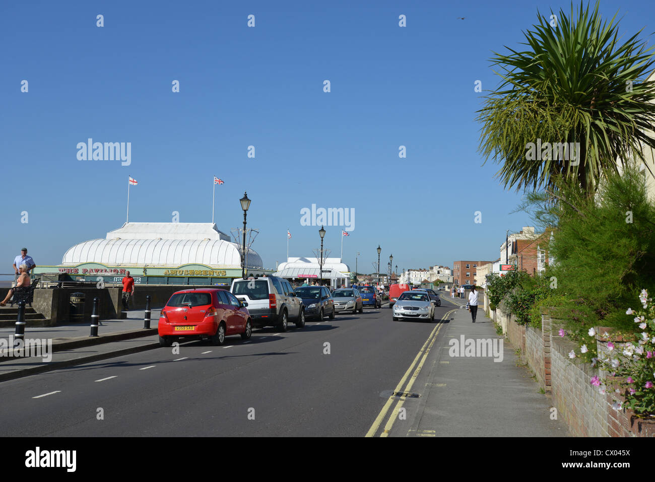 BurnhamOnSea Pier on the Esplanade, BurnhamonSea, Somerset, England