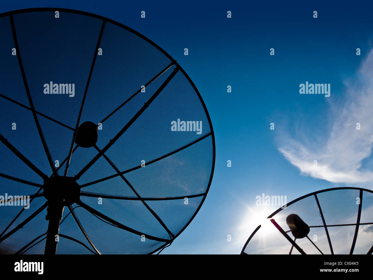 Internet satellite dish hi-res stock photography and images - Alamy