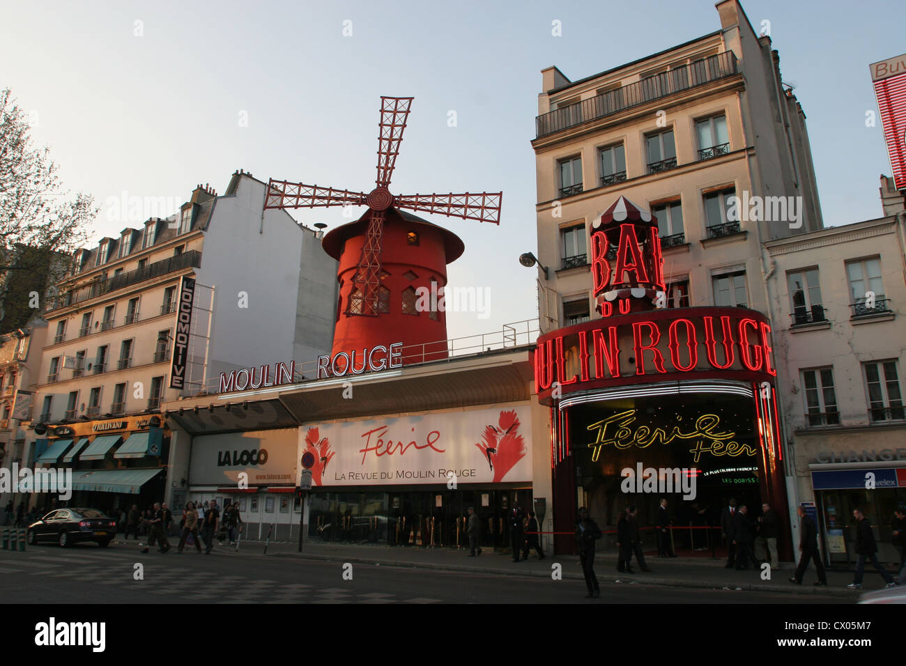 Moulin Rouge, Paris Stock Photo