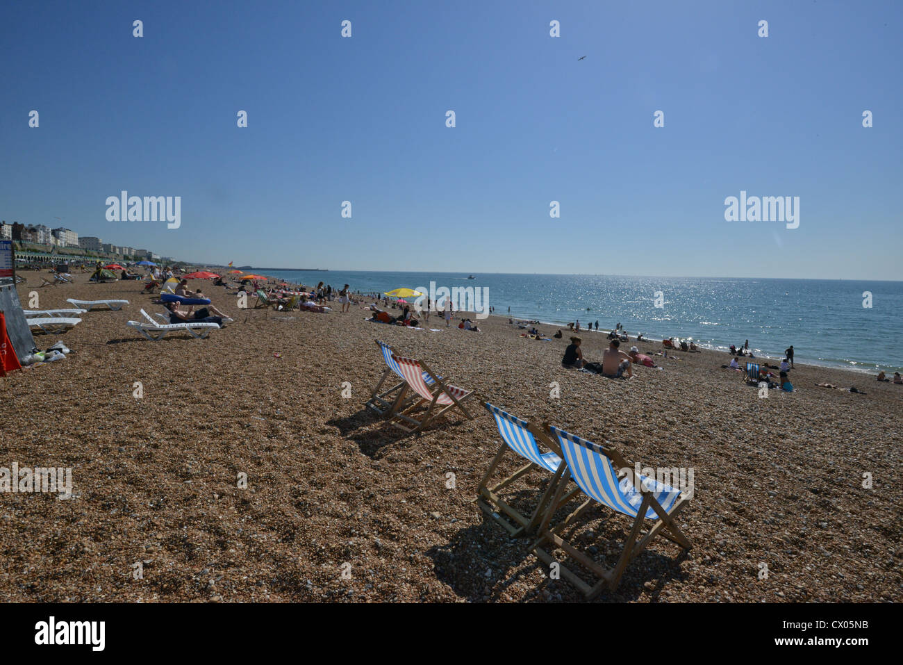 Brighton by the sea Stock Photo Alamy