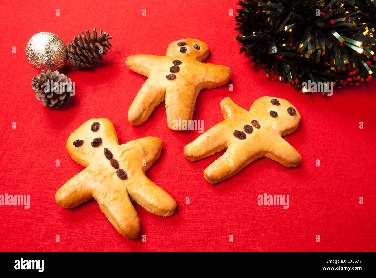 Traditional German Christmas cake, a so called Weckmann Stock Photo - Alamy