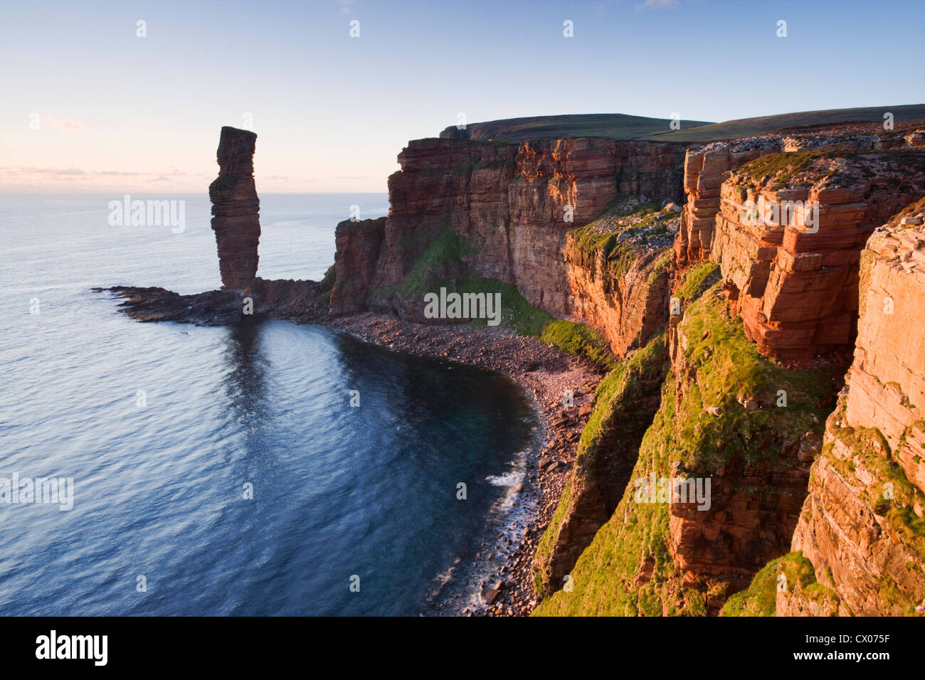 Old Man of Hoy, Hoy, Orkney Islands, Scotland, UK. Stock Photo