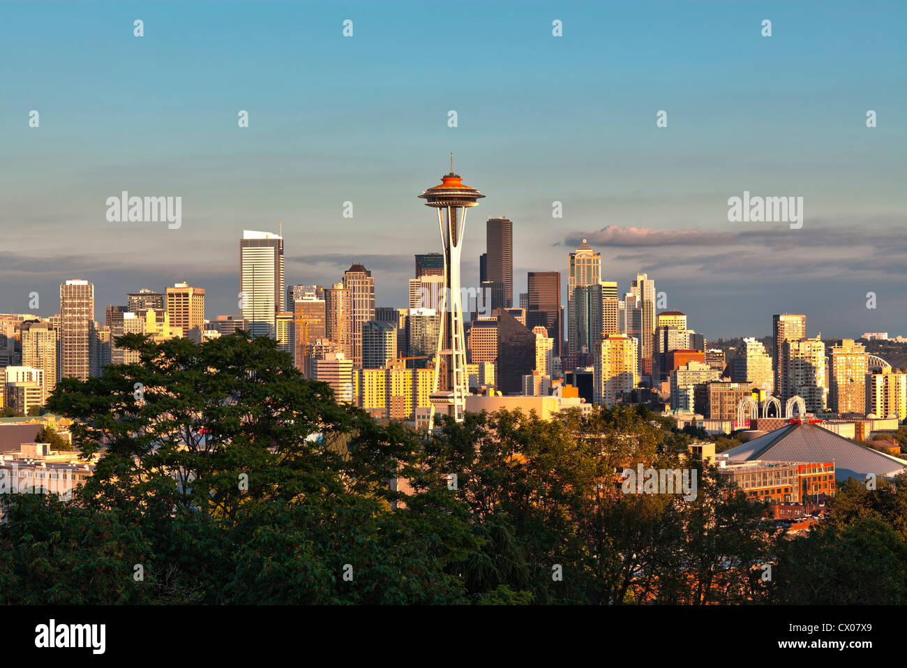Seattle skyline, Washington, USA. Stock Photo